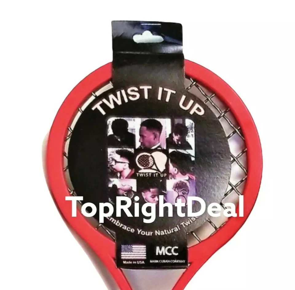 Twist It Up Comb Embrace Natural Twist Colors Black, Red, Blue- NEW - Image 3 of 3