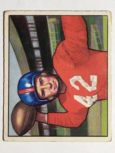 Charley Conerly #103 1950 Bowman card