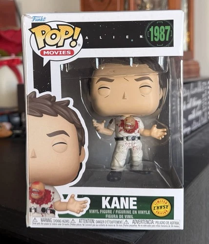 DAMAGED CHASE Funko Pop! Movies: KANE (Alien Chest Burst) #1987 w/Protector