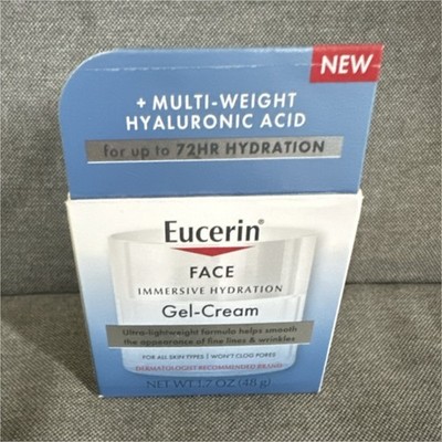 Eucerin Face Immersive Hydration Gel-Cream Hyaluronic Acid Moisturizer 1.7oz