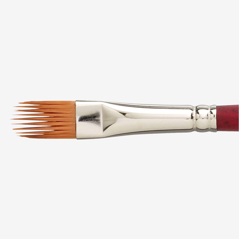 Princeton : Velvetouch : Series 3950 : Short Handle : Filbert Grainer: Size 3...