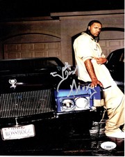 Slim Thug signed 8x10 Photo Rap Rapper JSA Authentication
