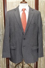 Brooks Brothers Moon tweed 44 R Fitzgerald gray cashmere wool sport coat g4j4