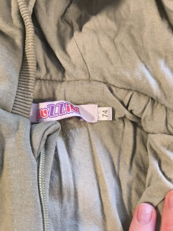 Overall HERBST/ Frühling Gr. 74 Baby Kleinkinder Wie Neu mit Kapuze Top - Bild 2 von 2