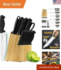 Kitchen Knife Set 14-Piece High Carbon Stainless Steel Sharp Durable