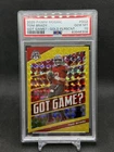 2020 PANINI MOSAIC TOM BRADY GOLD FLUORESCENT PRIZM /20 GOT GAME? PSA 10 #GG2