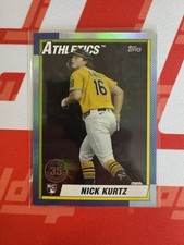 2025 TOPPS UPDATE 1990 35TH ANNIVERSARY NICK KURTZ RC /10 #U90-17