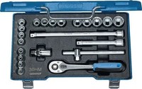 Gedore SteckschlüSselsatz 30 HMU-10 3/8 Zoll SW 6-22Mm 22 Tlg. 32 ZäHne 6 Kant