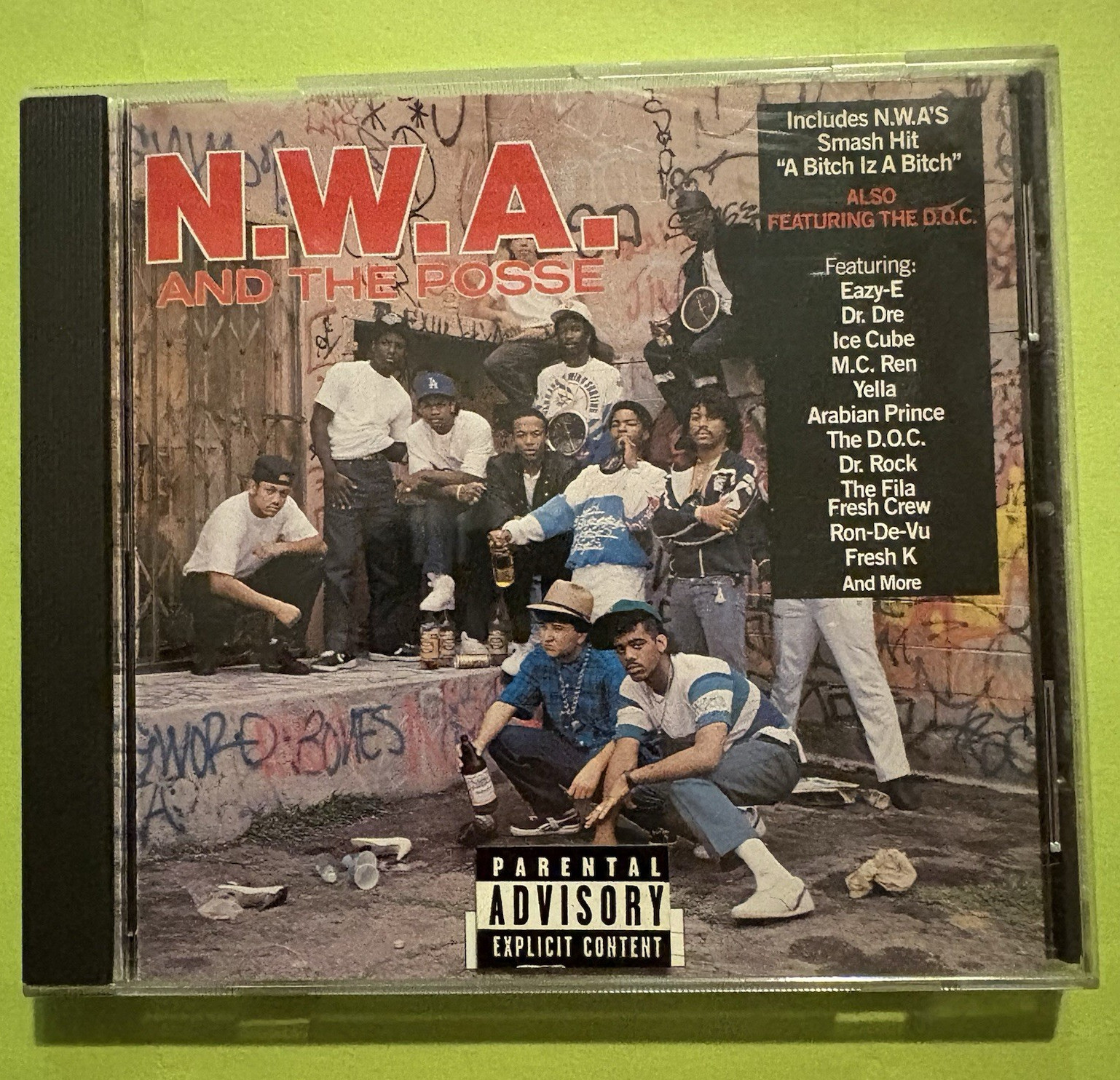 N.W.A. N.W.A. And The Posse CD Rap & Hip-Hop Priority Records 1989 Explicit