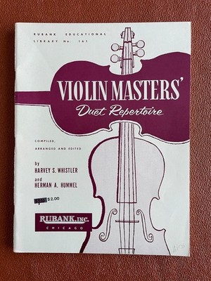 Violin Masters' Duet Repertoire
