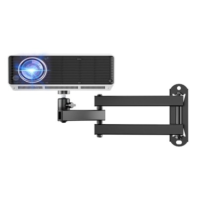 Foldable Projector Wall Mount Universal Adjustable Wall Projector Mount Alumi...