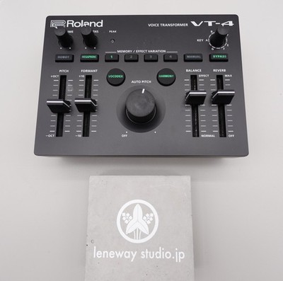 Roland VT-4 Voice Transformer Effect Processor Vocal Tabletop Voice Transformer