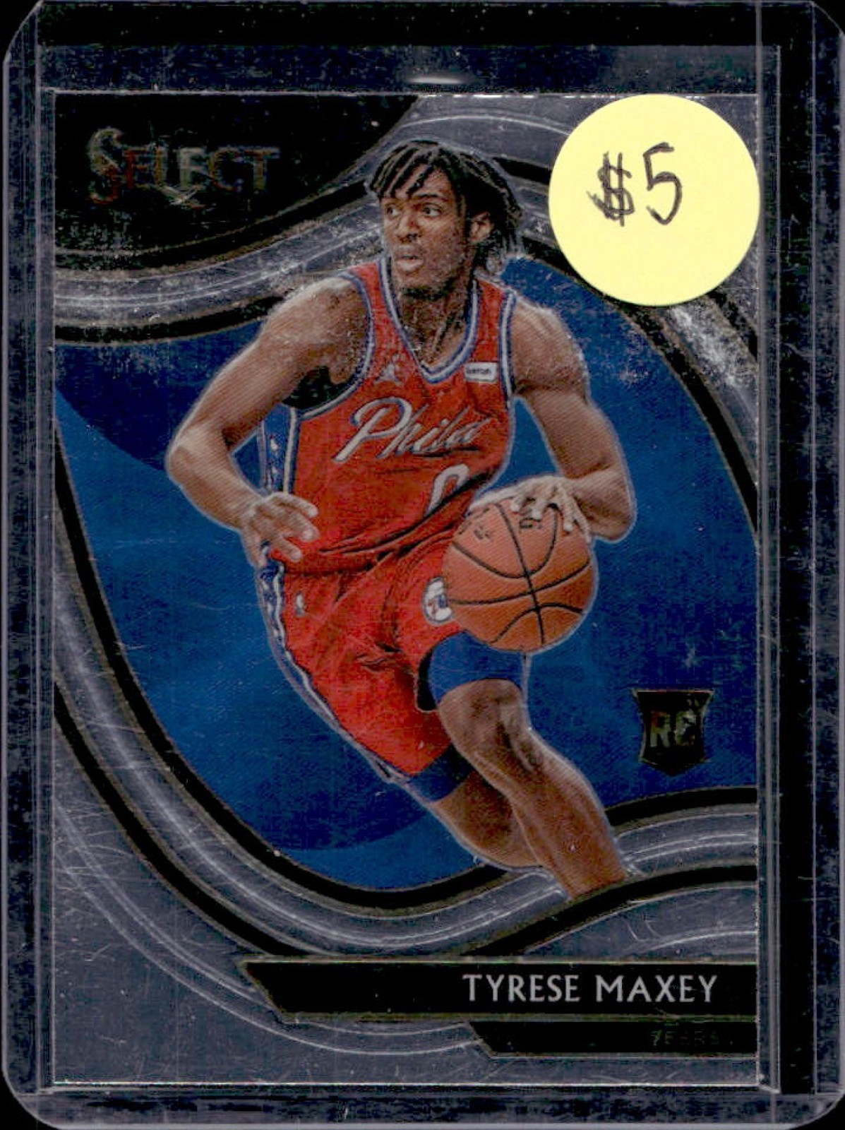 2020-21 Select Tyrese Maxey Rookie RC Courtside #280 76ers
