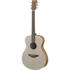 Yamaha STORIA I E-Akustikgitarre massive Fichtendecke Mahagoni Rückseiten weiß