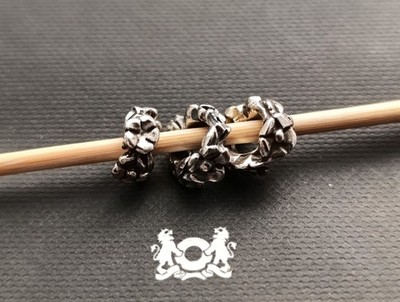 Trollbeads Event Bead USA, Baby's Breath. 3er Set.