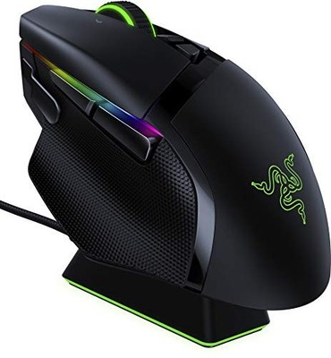 Razer Basilisk Ultimate Gaming Mouse High Speed   Wireless 11 Button Tilt Switch