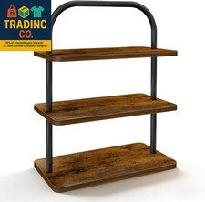 Cupcake Stand, 3 Tier Wood Cupcake Stand for 50 Cupcakes Large Dessert Stand Cup