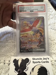 Pokémon Ethan's Ho-Oh ex 230/182 Special Illustration Rare PSA 9