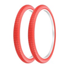 PRO TIRES 26 x 2.125 Red P-123A PAIR 2 PCS