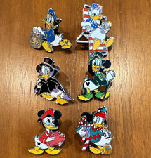 2025 WDW Wave A Donald Duck Holiday Set, including Chaser