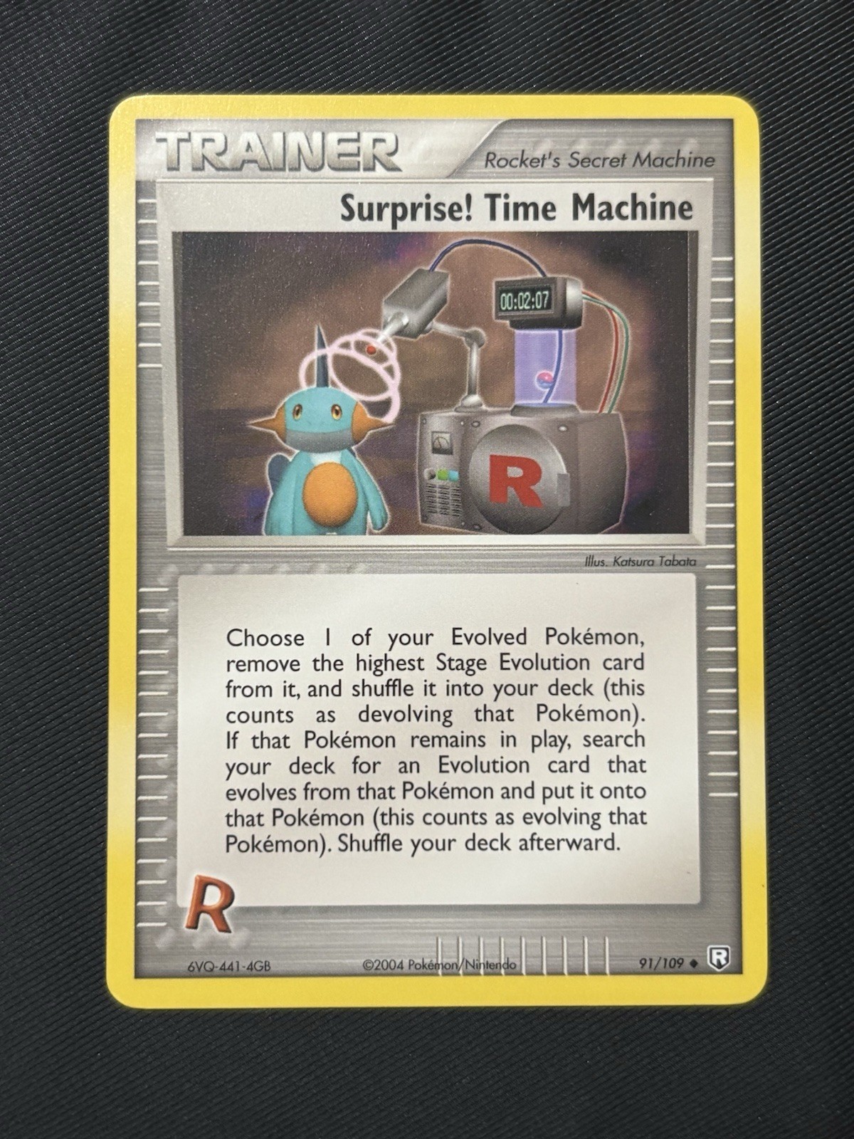 [NM] Pokemon Team Rocket Returns Surprise! Time Machine 91/109 Trainer