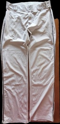 Alleson Athletic Adult Men's Relaxed Fit Open Bottom Baseball Pants, 605WLP
