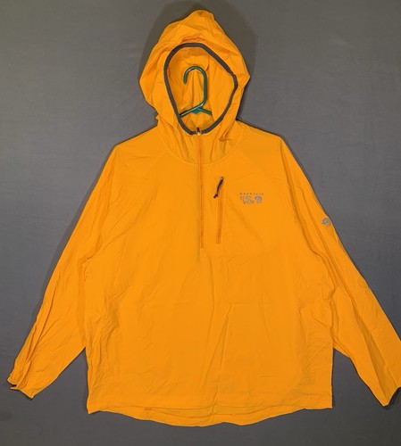 Mountain Hard Wear Lightweight Windbreaker Jacket Rain Hiking Shell Coat 2XL
