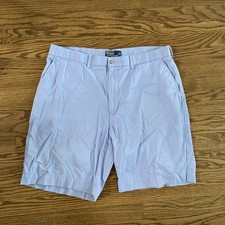 Polo Ralph Lauren Shorts Mens Size 38 Light Blue 9" Inseam Preppy Golf Relaxed