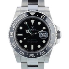 Rolex GMT Master II 116710LN 40mm Black Dial Stainless Steel 2011 Box & Papers
