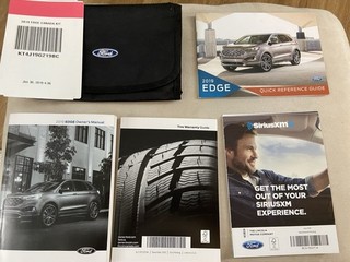 2019 Edge (Canada Kit) Owners Manual With Case