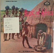 Music Of Africa Series No. 5. The Guitars Of Africa Vinyl Record LP VG/VG LF1170