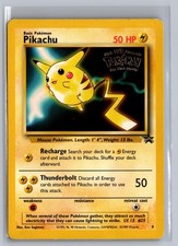 Pikachu 4 Promo Wizards Black Star Promos Pokemon Lightly Played on eBay