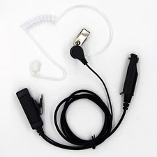 Walkie Talkie Earpiece Mic PTT in-Ear Headset for BaoFeng UV-9R Two Way Radio