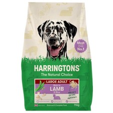 Premium Large Breed Adult Dry Dog Food, Lamb & Rice, 14kg, All-Natural Goodness 2.12 per kilo