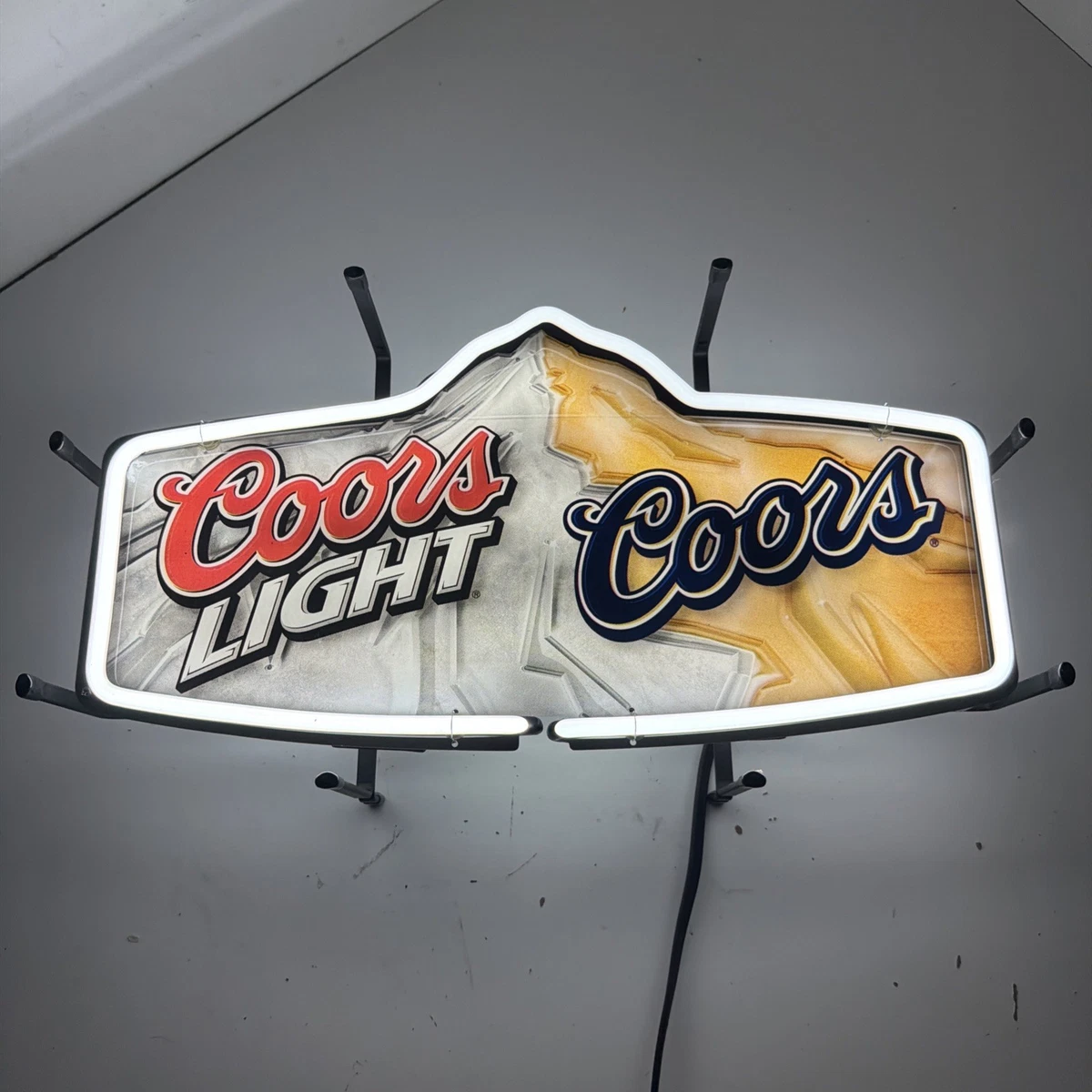vintage coors beer neon sign products for sale | eBay