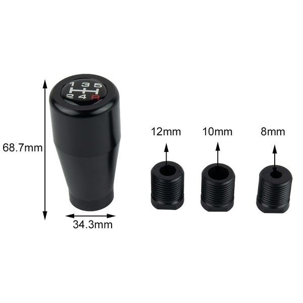 Eurowagens Schaltknauf SchaltgestäNge Aluminium M10*1.5 Adapter Brand New-image