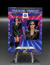Kelsey Plum 2025 Panini Donruss WNBA Tunnel Vision Press Proof Sparks