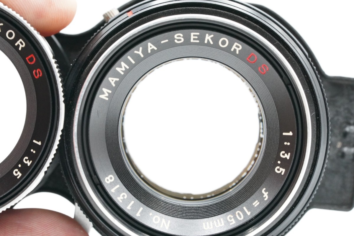 その他 Mamiya Sekor DS 105mm F3.5 Exc-] Blue Dot Mamiya Sekor DS 105mm F3.5 TLR Lens For C220