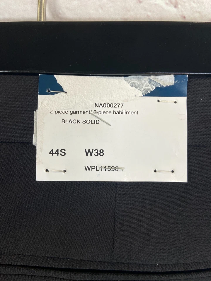 NEW NAUTICA Mens Black STRETCH ATHLETIC FIT Business Dress Pants Slacks 38Wx30L - Image 3 of 4