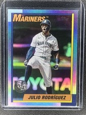 2025 Topps Update Series - 1990 Topps Baseball Julio Rodriguez #U90-3 Foil