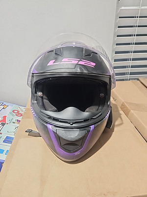 LS2 Motorcycle Helmit With SENA 50R (Size Small) No Mic