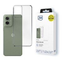 3Mk Clear Case FüR Motorola Moto G55 5G, Transparent
