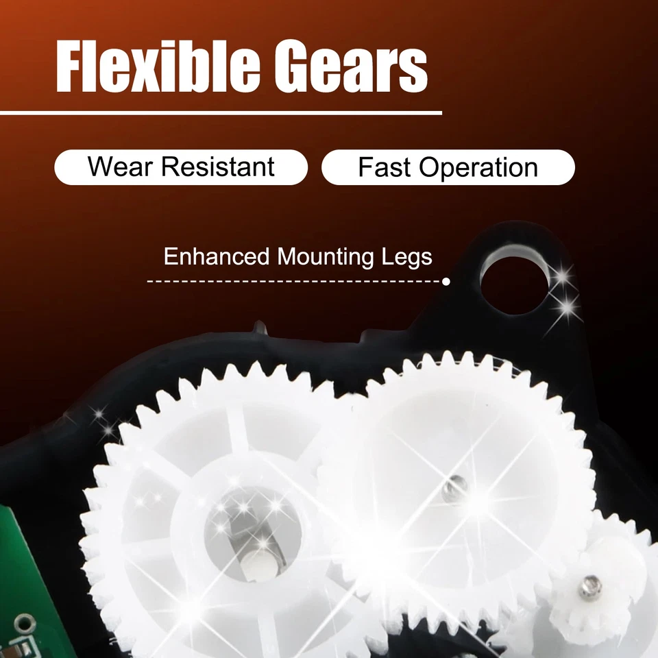 Actuador de puerta de mezcla de calefacción LH RH HVAC de 5 pines para Ford F-450 Super Duty Foto 3 de 4