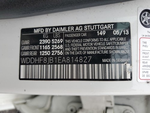 Chassis ECM 218 Type ID 2129011105 Fits 15 18 MERCEDES CLS-CLASS 2940109 - Picture 12 of 12