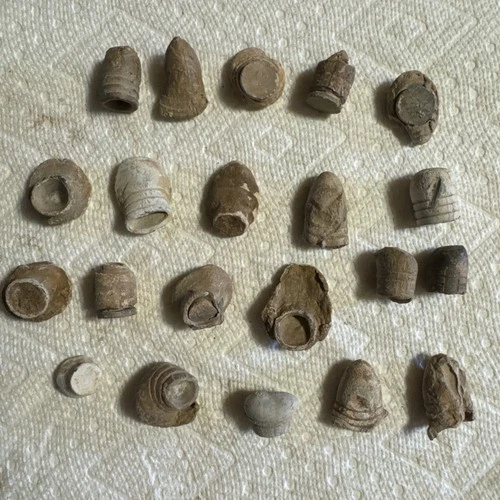 Civil War Bullet Lot 21 Fired Dug Bullets