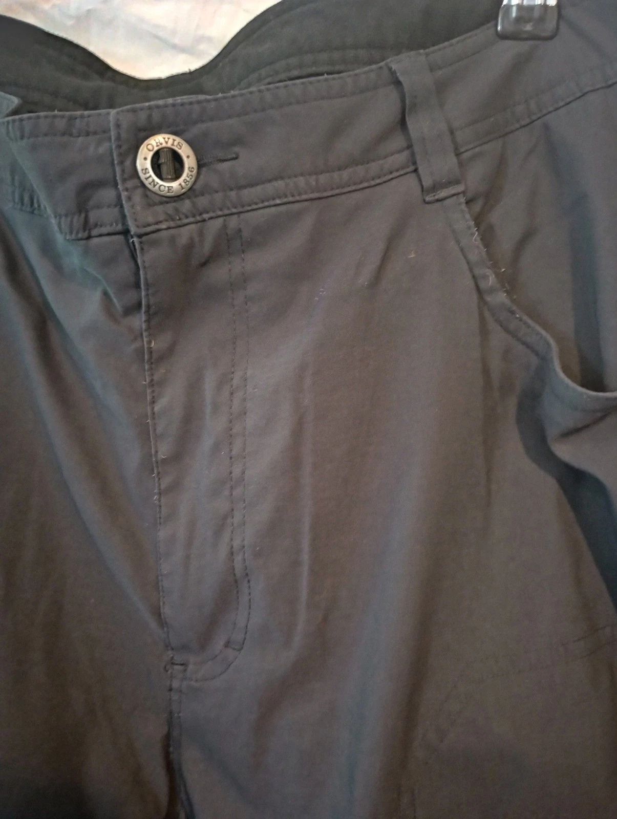 Orvis Classic Collection Pants Size 38x30 Navy Blue Hiking - product detail image 3