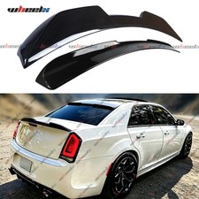 For 11-23 Chrysler 300 M Style Trunk Spoilerv Style Rear Roof Wing Carbon Fiber