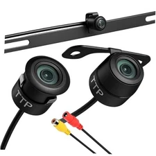 Backup Camera AHD 3-in-1 Night Vision Reverse Camera for Cars & Trucks, 