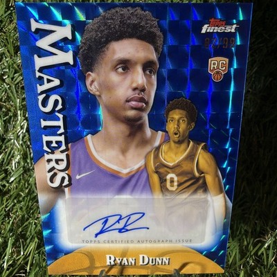 Ryan Dunn/99 Auto/Topps Finest 24/25 /Masters Rookie