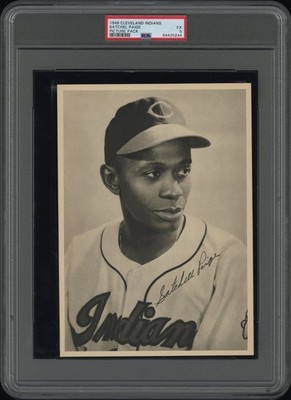 1948 Cleveland Indians Satchel Paige PSA 5 **Only 1 Higher**